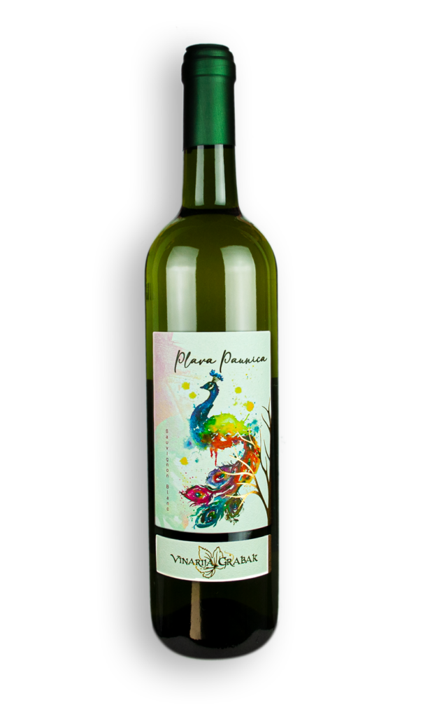 Plava Paunica Belo vino Sauvignon Blanc Bela vina Grabak Vinarija Grabak Plava Paunica Belo vino Sauvignon Blanc Bela vina Grabak